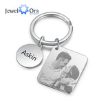 Custom Calendar Keychain with Name Engraving