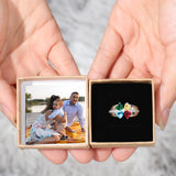 Personalized Rose Flower Blessing Message Jewellery Box