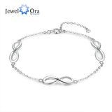 Personalized 3 Infinity Bracelets for Women Family Bracelet Anniversary