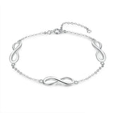 Personalized 3 Infinity Bracelets for Women Family Bracelet Anniversary