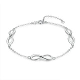 Personalized 3 Infinity Bracelets for Women Family Bracelet Anniversary