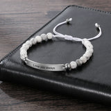 JewelOra Personalized Engraved Bar Bracelet for Men
