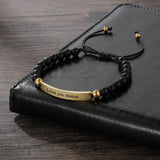 JewelOra Personalized Engraved Bar Bracelet for Men