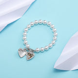 JewelOra Personalized Heart Locket Bracelets