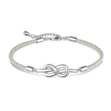 Personalized Infinity Couple Bracelets Engraved Name Bangles