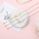 JewelOra Custom Name Letter Bracelet for Women