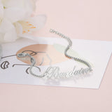 JewelOra Custom Name Letter Bracelet for Women