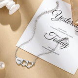 Personalized BFF Bracelets for Women Engraved Heart Friendship Sister Birthday
