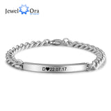 Personalized Name Bar Bracelets for Women