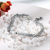 Personalized Name Bar Bracelets for Women