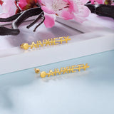 Personalized Nameplate Drop Earrings for Women