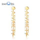 Personalized Nameplate Drop Earrings for Women