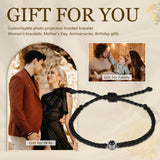 JewelOra Personalized Photo Charm Bracelet Keepsake Memorial