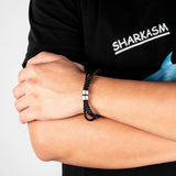 Personalized Stainless Steel Name Beads Bracelet Multilayer Men Bra
