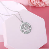 JewelOra Tree Of Life Customized Necklace Personalized Family Jewelry
