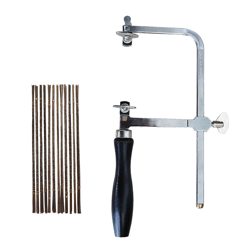 Adjustable Saw Frame with 144 Blades Kit