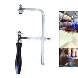 Adjustable Saw Frame with 144 Blades Kit