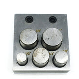 Metal Disc Cutter Punch Set for Jewelry Making