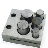 Metal Disc Cutter Punch Set for Jewelry Making