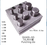 Metal Disc Cutter Punch Set for Jewelry Making