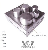 7 Hole Metal Circle Punch Set for Silver Jewelry Making