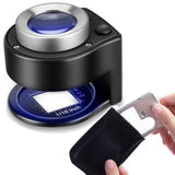 30X Jewelry Loupe Big Eyepiece Reading Embroidery Coins Magnifier