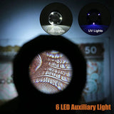 30X Loupe Magnifier 22Mm Big Eyepiece For Reading,Textile Optical,Embroidery