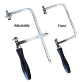 Jewelers Saw Blades Hand Tool with Fixed Sawbow, 2pcs Blades