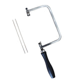 Jewelers Saw Blades Hand Tool with Fixed Sawbow, 2pcs Blades