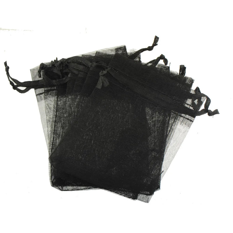 Organza Drawstring Bags Wedding Party Pack 7*9cm 30pcs