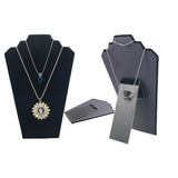 Necklace Pendant Display Stand Paper Jewelry Bust Jewelry Display Stand