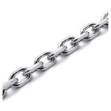 Men's Stainless Steel Fancy Pendant Necklace