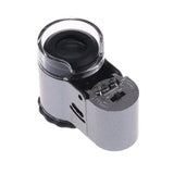 Jeweller Loupe Magnifier 50X Magnification with LED+3 LED 45X Magnifier