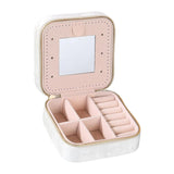 Jewellery Box for Rings Pendant - Gift Case for Valentines Birthdays