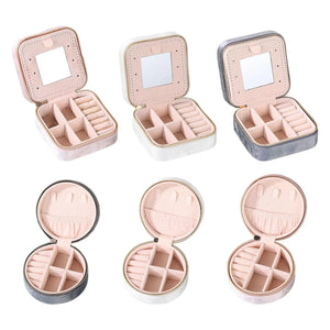 Jewellery Box for Rings Pendant - Gift Case for Valentines Birthdays