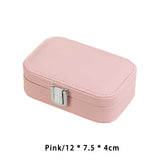 Portable Large Capacity Jewellery Case Box for Earrings and Necklaces