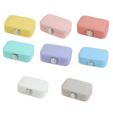 Portable Large Capacity Jewellery Case Box for Earrings and Necklaces