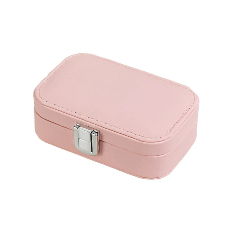 Portable Large Capacity Jewellery Case Box for Earrings and Necklaces