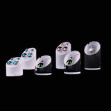 Acrylic Cylinder Jewellery Display Stand Necklace Earring Organizer