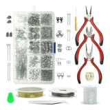 Jewellery Making Kit, 1010 pcs Jewelry Findings Set