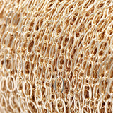 14K Plated Brass Chain for Jewelry Making