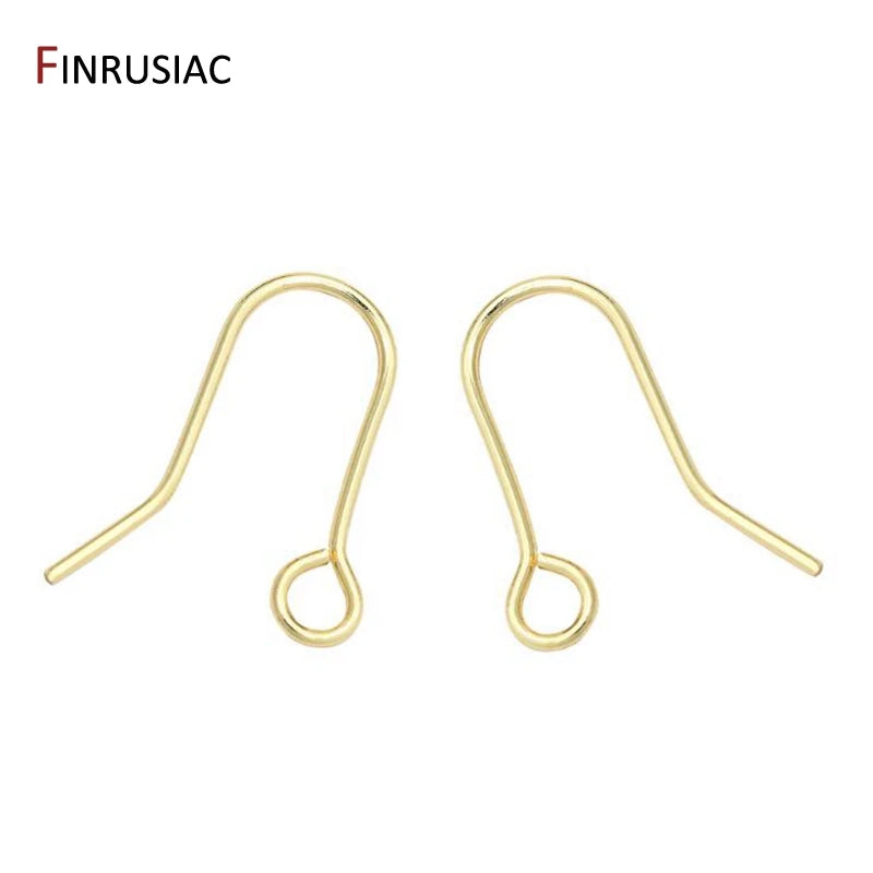 14K Plated Ear Wires Earring Hooks for DIY Earrings