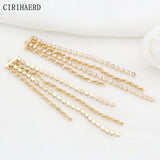 Brass Tassel Earring Charms DIY Supplies 14K Plated Material Findings