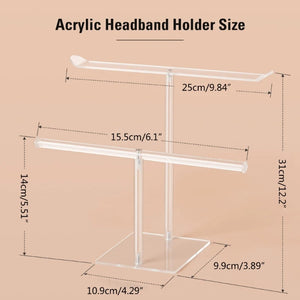 Jewellery Organiser Rack Headband Holder Organizer for Girl Women Display Stand