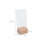 Earring Chains Jewelry Set Display Organizer Case