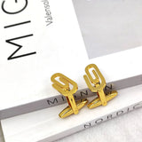 Silver Paper Clip Cufflinks for Men Wholesale