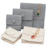 Soft Velvet Jewellery Pouch Bag Gift Necklace Bracelet Earrings Rings Storage