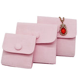 Soft Velvet Jewellery Pouch Bag Gift Necklace Bracelet Earrings Rings Storage