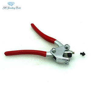 925 Silver Steel Punch for Jewelry Word Print Plier Assorted Ring Stamp Punch