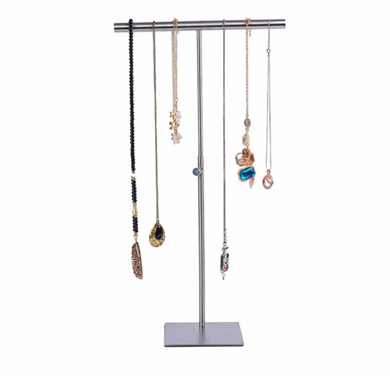 Stainless Steel Jewellery Stand with Base Storage Organiser